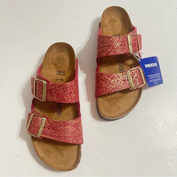 Birkenstock Arizona Python Comfort Sandal Size 6 - Picture 10 of 14